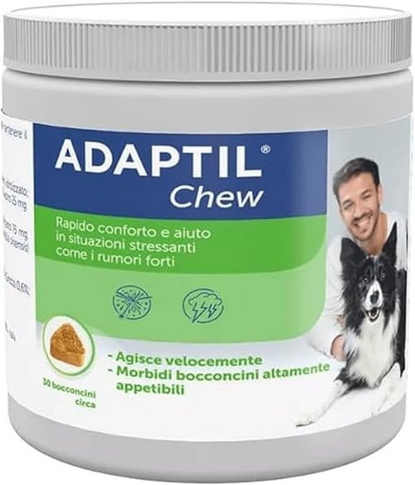 Adaptil Chew bocconcini calmanti naturali per cani