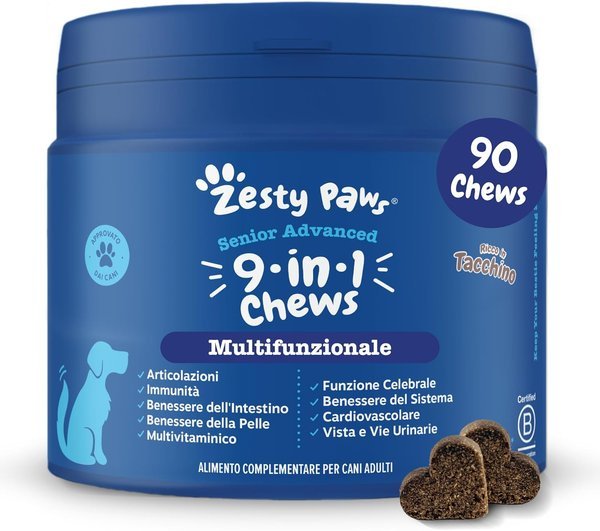 Zesty Paws Senior integratore cani anziani
