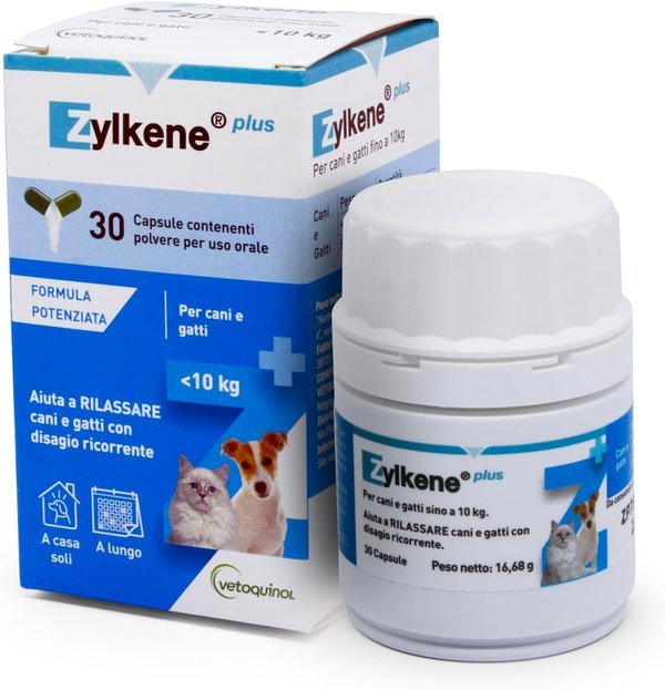 Zylkene Plus calmante orale per cani a base di caseina