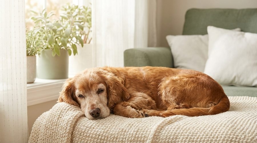 Integratori per cani anziani