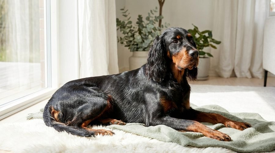 Pelo lucido e sano del cane