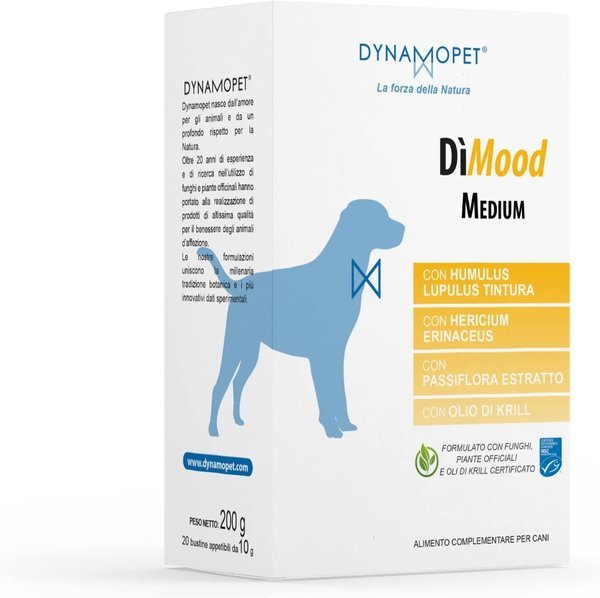 DìMood Dynamopet alimento complementare in bustine per cani e gatti, ex DìRelax