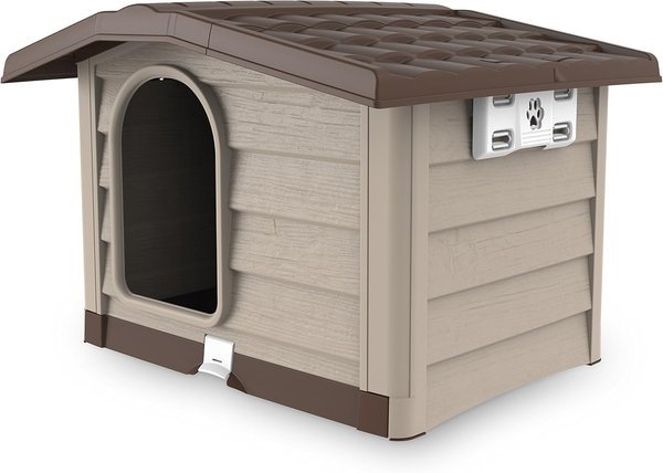 Bama Bungalow cuccia per cani in resina beige