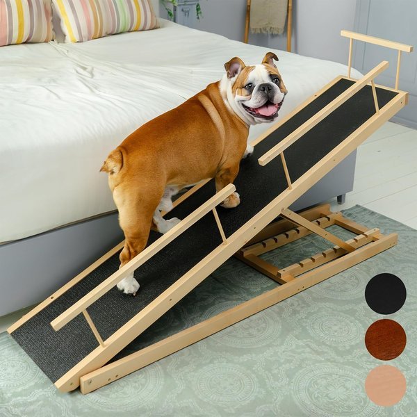 PRIORPET rampa in legno per letto con sponde di sicurezza