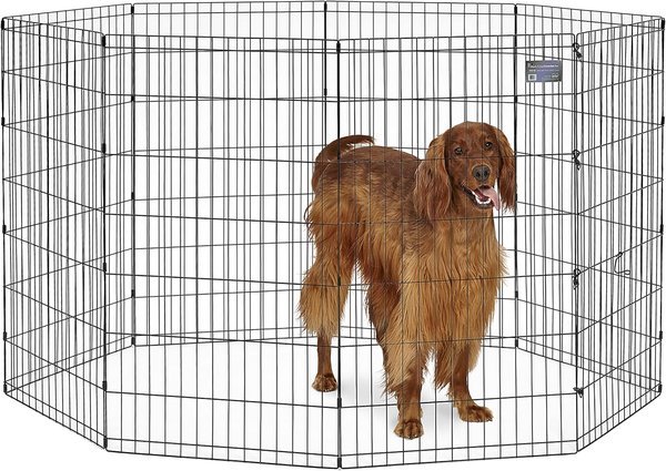 MidWest recinto per animali in metallo pieghevole con porta