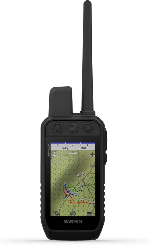 Palmare Garmin Alpha 200 per il tracciamento dei cani da caccia con schermo touch